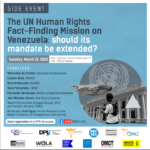 The UN Human Rights Fact-Finding Mission on Venezuela: should its mandate be extended?